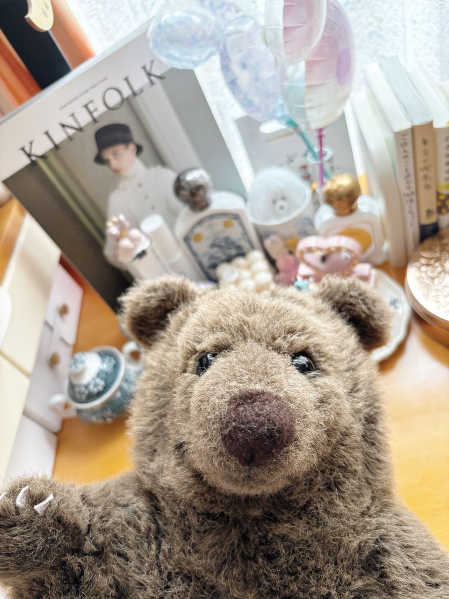 kanryoK's tweet photo. 明けましておめでとうございます🐻 https://t.co/r7nXfa2HBK