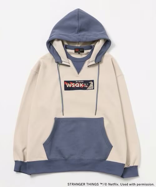 STRANGER THINGS】コラボ配色スウェット（スウェット）｜niko and