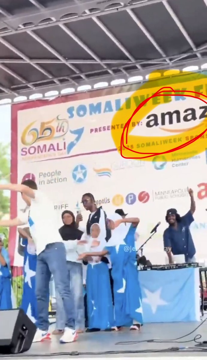 douglassmackey's tweet image. Somaliweek is brought to you by Amazon