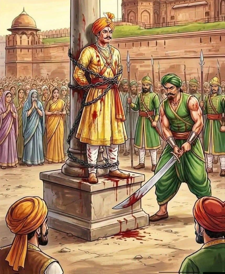 JAT_1008's tweet photo. बोटी बोटी कटा गोकुला, 
पर धर्म 卐 ना उसने त्यागा 
अंतिम सांस तक लड़ा जाट, 
वो रण ना छोड़कर भागा

समर वीर गोकुला जाट के बलिदान दिवस पर शत् शत् नमन 🙏 1 जनवरी (1670) https://t.co/0XzcI6KNMz