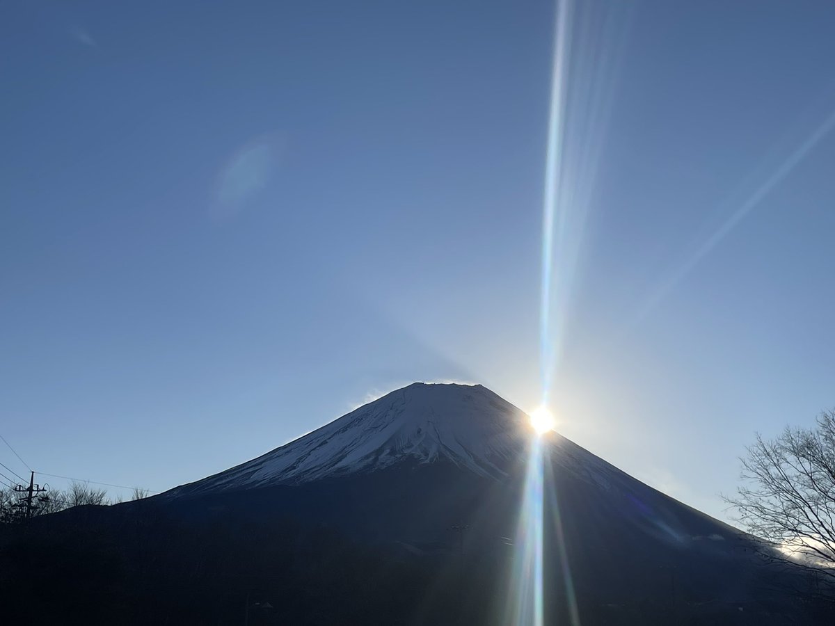 実は初日の出チャレンジ？してたのですよ😏
2回初日の出見ました🤣🤣🤣