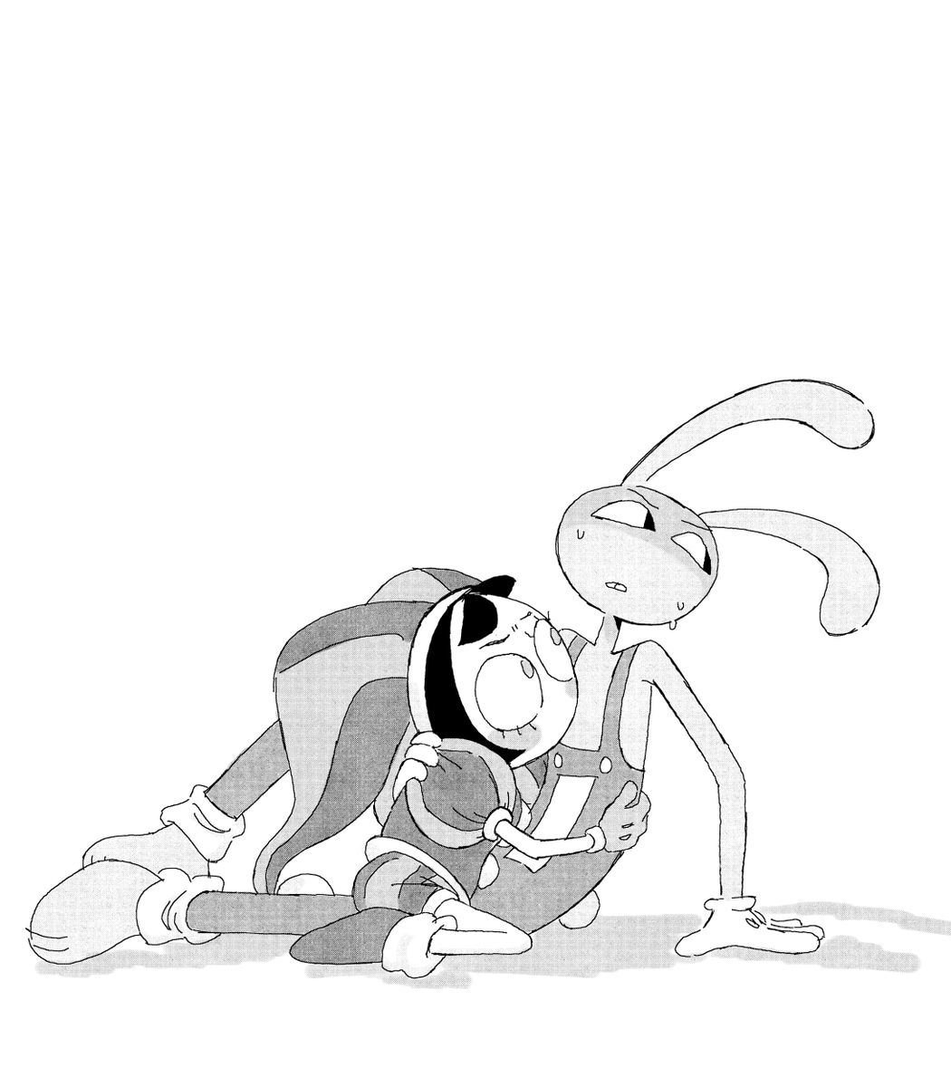 rattanwhip's tweet photo. push and pull #funnybunny https://t.co/38uzhNPHg7