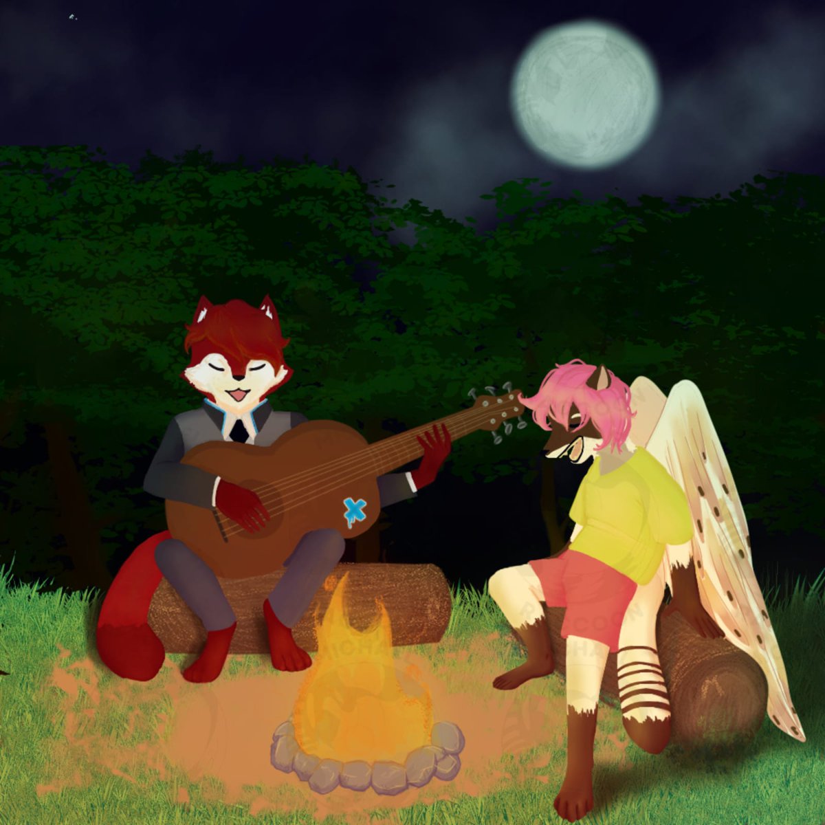 Claude_Cage's tweet photo. The year is about to end, and together with my friend "Michael Raccoon" we've made a song for you to enjoy what's left of this day 🔥

Youtube link: https://t.co/aObbePYWQ6

Soundcloud: https://t.co/MS7OLlBdFR https://t.co/RSV7TKAKbn