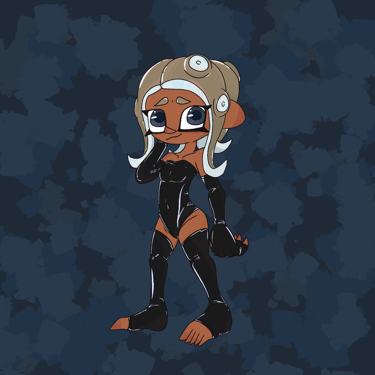 SOUNDdoesstuff's tweet image. Agent 8 in latex

#splatoonart #splatoon