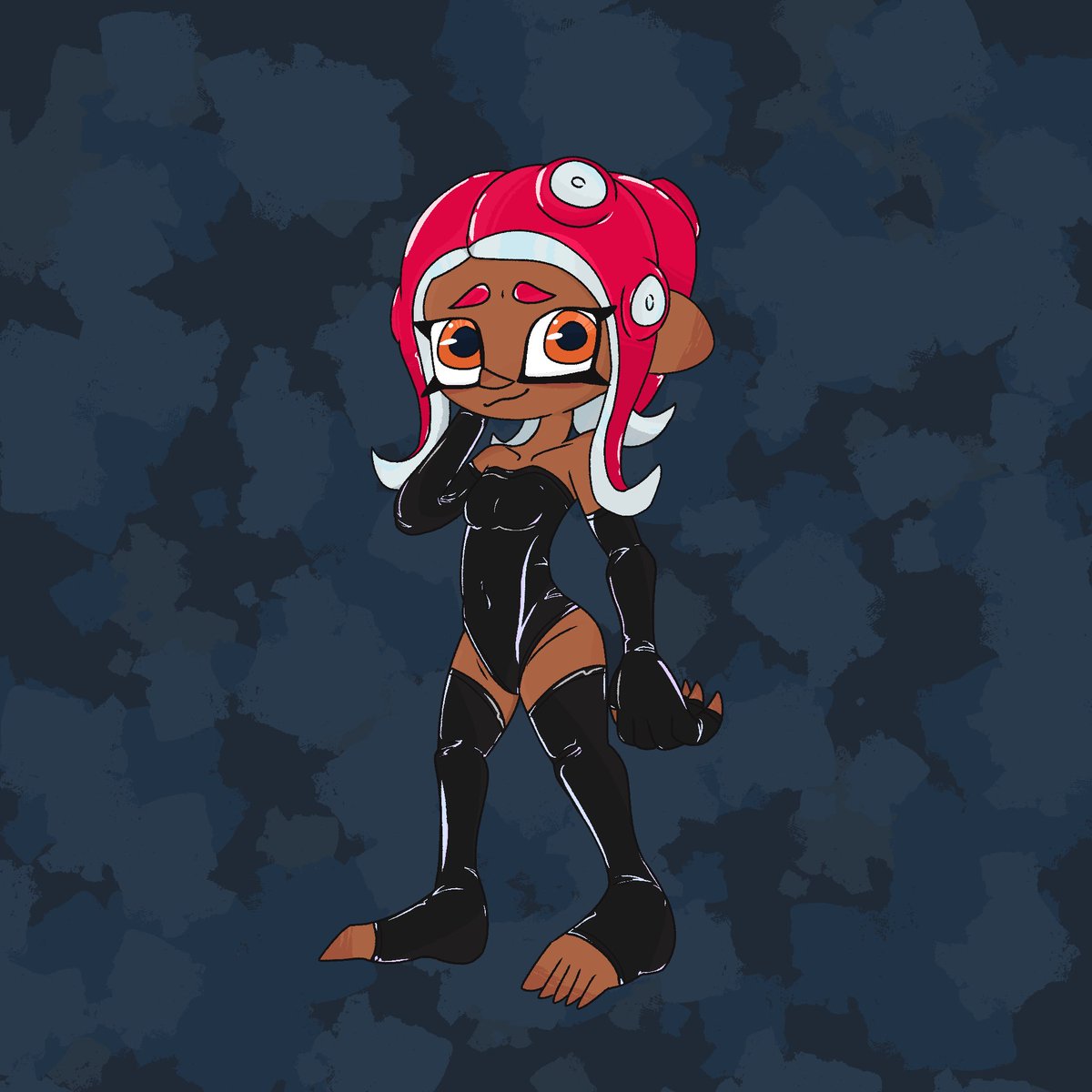 SOUNDdoesstuff's tweet image. Agent 8 in latex

#splatoonart #splatoon