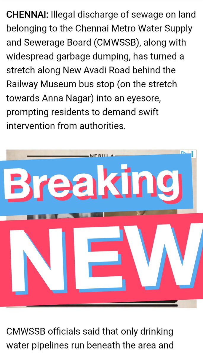 Lalithprashant's tweet image. Sewage discharged, garbage dumped on Metro Water land in Ayanavaram !
#Chennai
#GarbageDumping 
#OpenDefecation