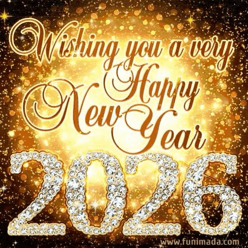 Felicidades en Año Nuevo y Siempre !!