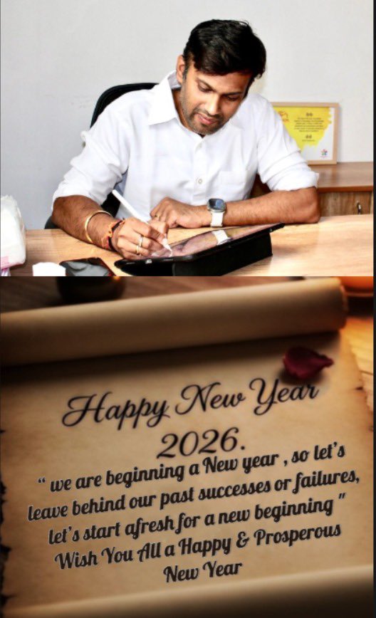 Wish you all a Happy new year 🥳 &amp;  let’s hope we will have a prosperous &amp; satisfactory year ahead 😊