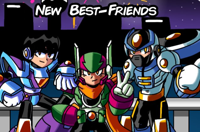 New year's art featuring me and some friends of mine

HAPPY NEW YEAR FOR EVERYONE 🎉🎉🎆🎇🎆