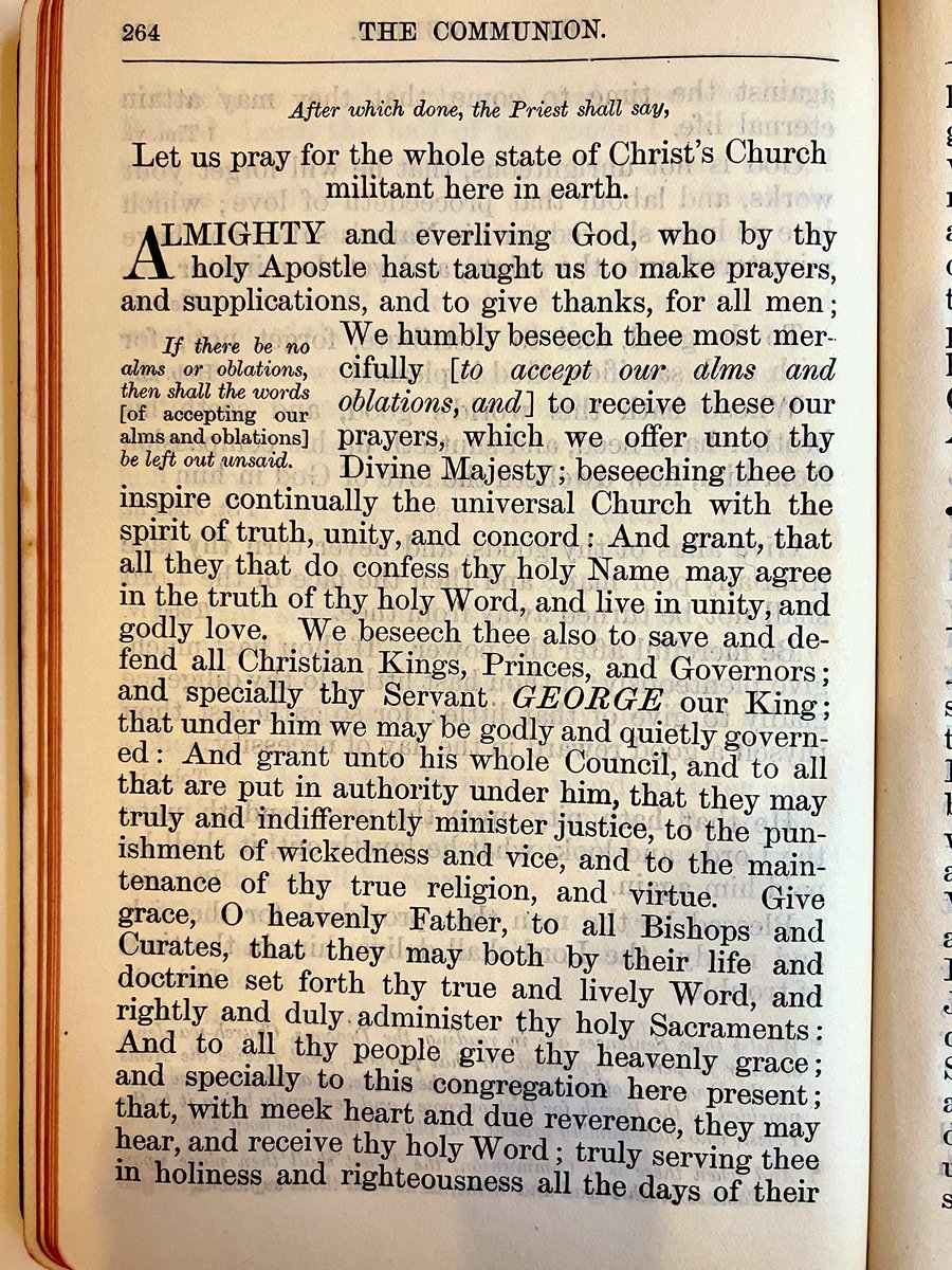 Even more of a favourite is this Oxford edition (1937 royal warrant, gifted in 1944) “pica” (i.e. 12 point) duodecimo 18cm x 11.5cm. This is my largest edition so it makes for good quality images. As a bonus, includes the Act of Uniformity!