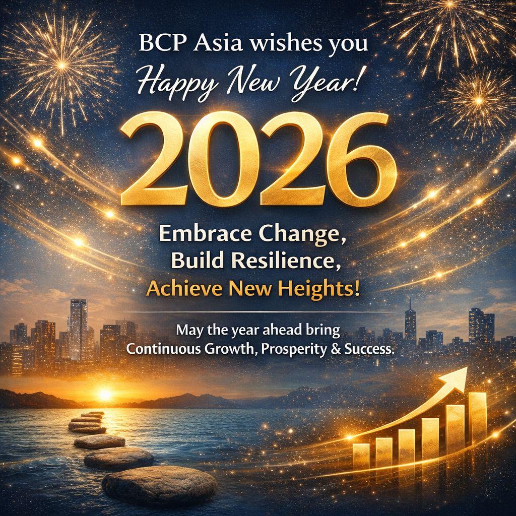 BCPAsia's tweet photo. Wishing you a Happy New Year from BCP Asia! May the year ahead bring continuous growth, prosperity and success. https://t.co/LVRfTiiqFY