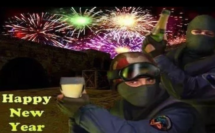 HAPPY NEW YEAR
FELIZ AÑO NUEVO