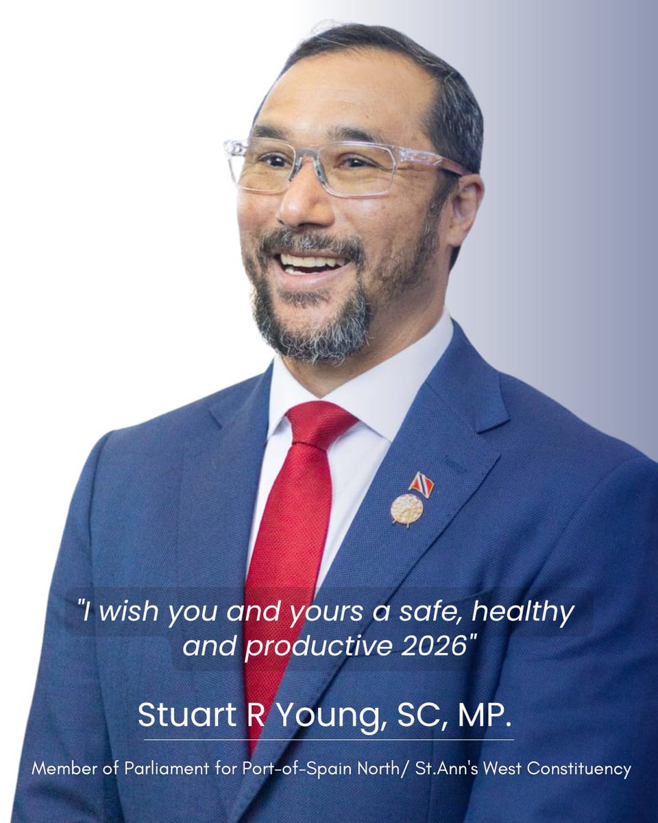 StuartRYoung1's tweet photo. Happy New Year Trinidad and Tobago.

Love Stuarty ❤️🇹🇹 https://t.co/sWsuoGvG12