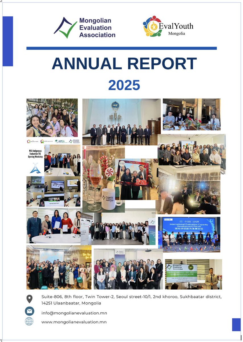 Mongolian Evaluation Association tweet media