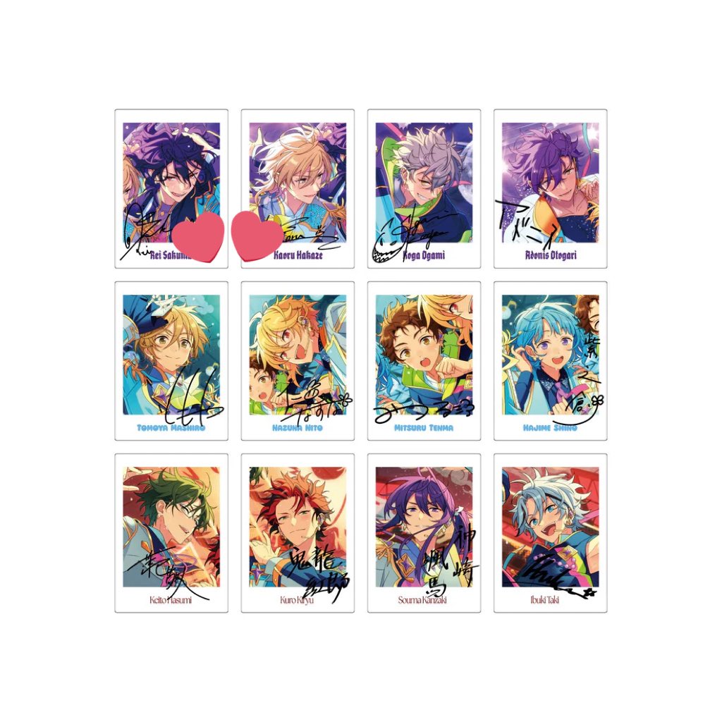 あんスタ SS BOX 6BOX 6点 英智 桃渉 凪砂 茨 日和 ジュン 交換】 あんスタ 10周年 ぱしゃっつ 5BOX 譲→英智.渉.桃李.弓弦.北斗