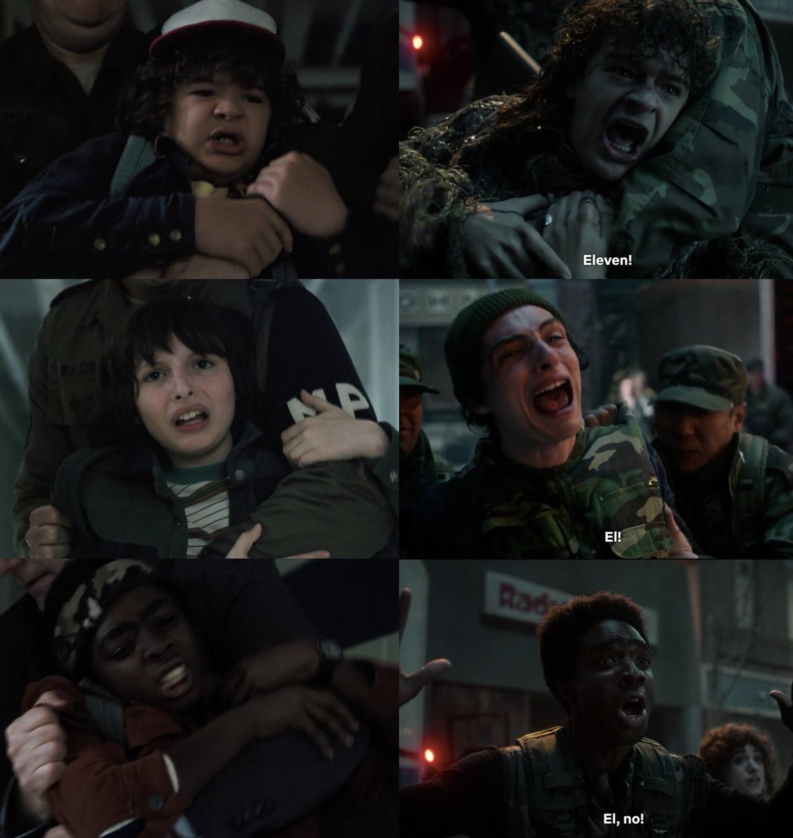 elswraith's tweet image. i hate it here. stranger things you will pay for doing this to them again