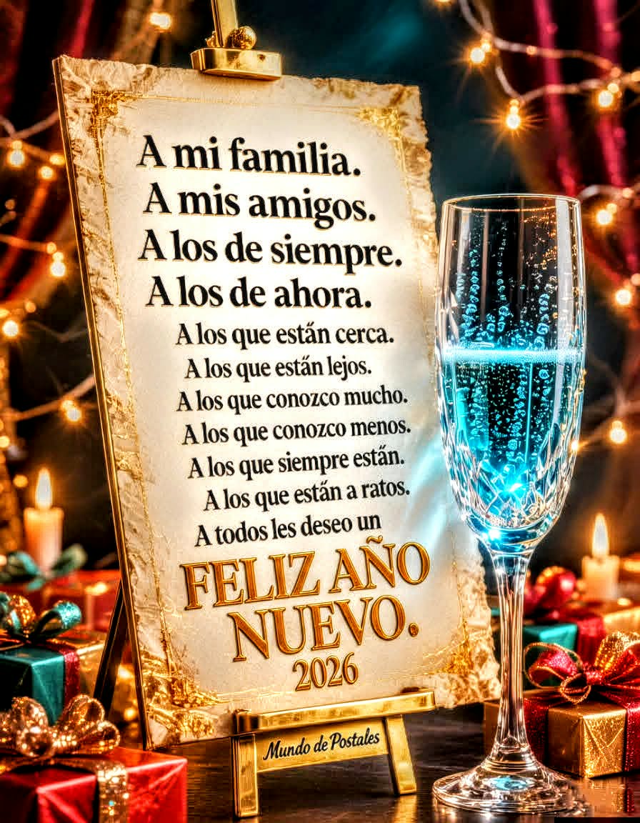 EAlicea's tweet image. A TODOS MIS XTEROS FELIZ AÑO 2026. QUE SEA DE MUCHAS BENDICIONES EN SALUD,AMOR,RESPETO Y PROSPERIDAD EN LA UNIÒN FAMILIAR.  UN FUERTE ABRAZO SOLIDARIO 🫶🌍🌎🌏 AMÈN 🙏🙌