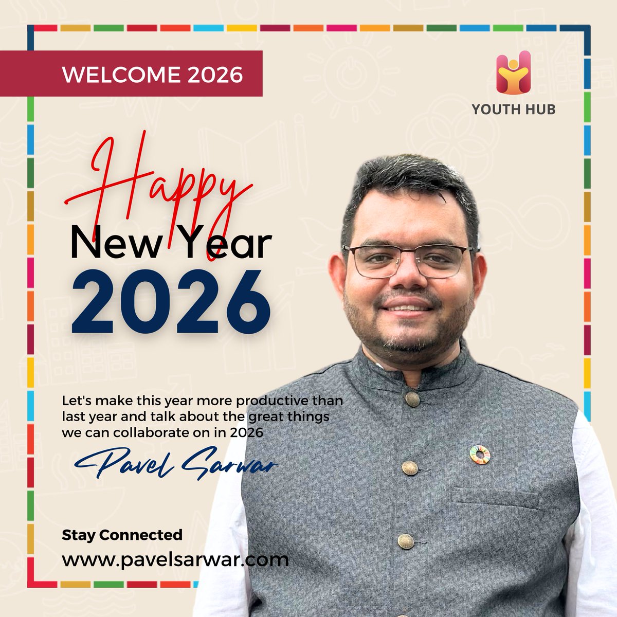 Happy New Year 2026!

Let's make this year more productive than last year and talk about the great things we can collaborate on in 2026.