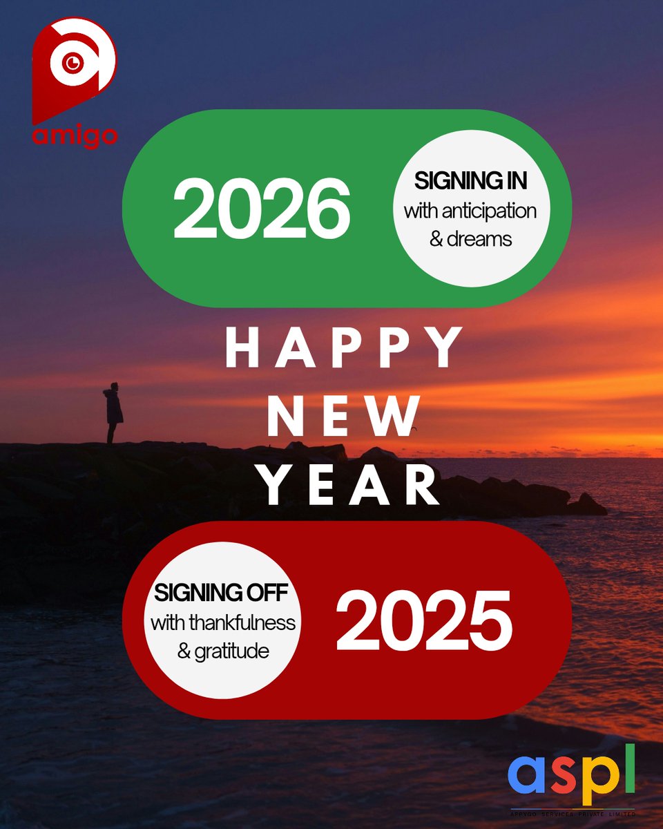 amigoXofficial's tweet photo. HAPPY NEW YEAR 2026. 🎆

May this be a fresh start to new hopes, possibilities, growth, prosperity, good health &amp; togetherness.

#HappyNewYear #happynewyear2026 #HappyNewYearWishes #wish #wishes #hope #possibilities #growth #prosperity #goodhealth #togetherness https://t.co/3iynf7RerL