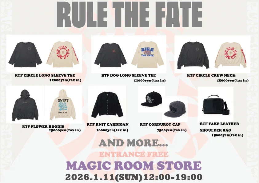 RULE THE FATE Official (@rtf_rtf_h) / X