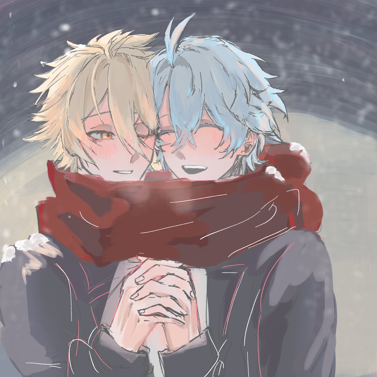 gux05886478's tweet image. #Phainon  #HonkaiStarRail #PhaiCest 
新年快乐。