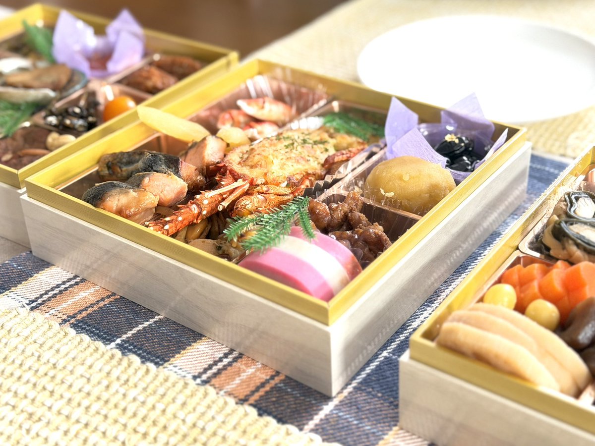 あけおめ実家でおせち🍱✨