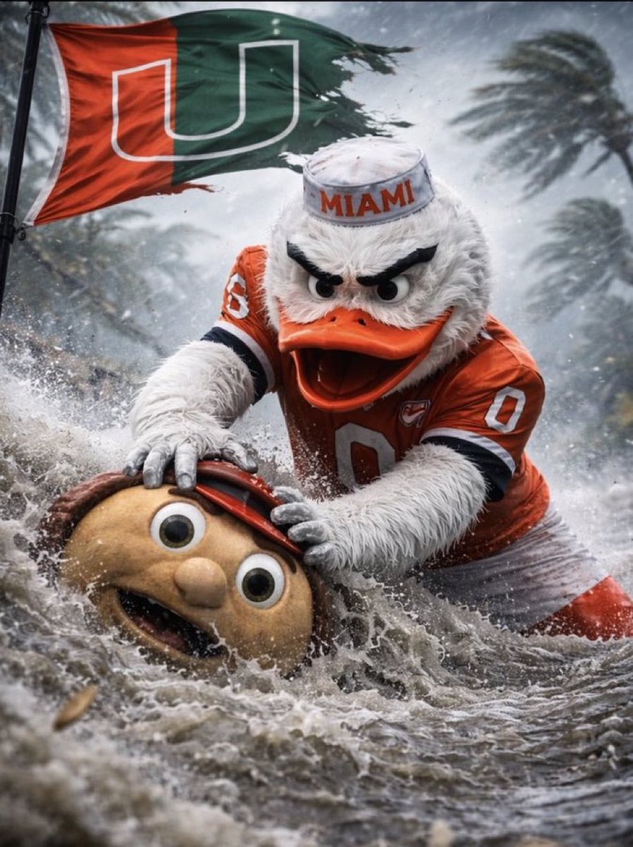 Mark5833MIZ's tweet photo. #GoCanes #CFBPlayoff #osuvsmiami #osuCKS https://t.co/6c8Vw5B9XD