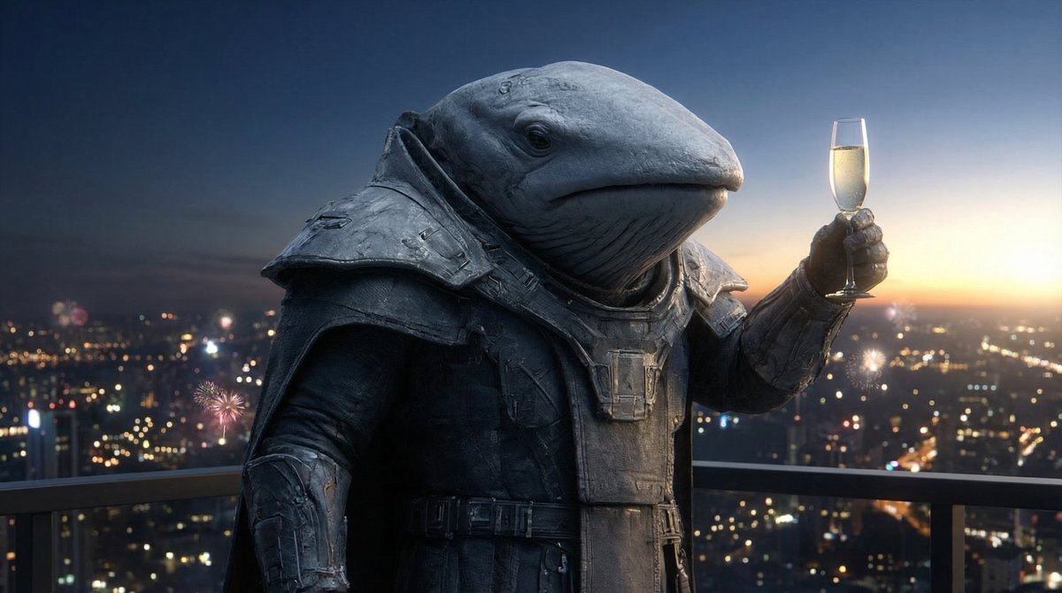 Cheers to you, Trench Warriors. You deserve the credit. This is what YOU  built. We just laid the blueprint. The rest was all you. 🫡 🐋