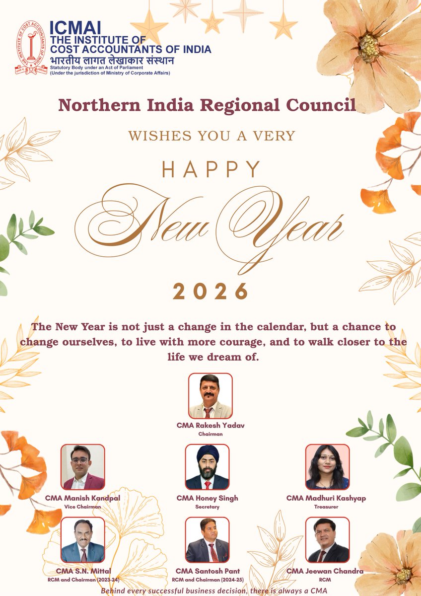 NIRC OF ICMAI tweet media