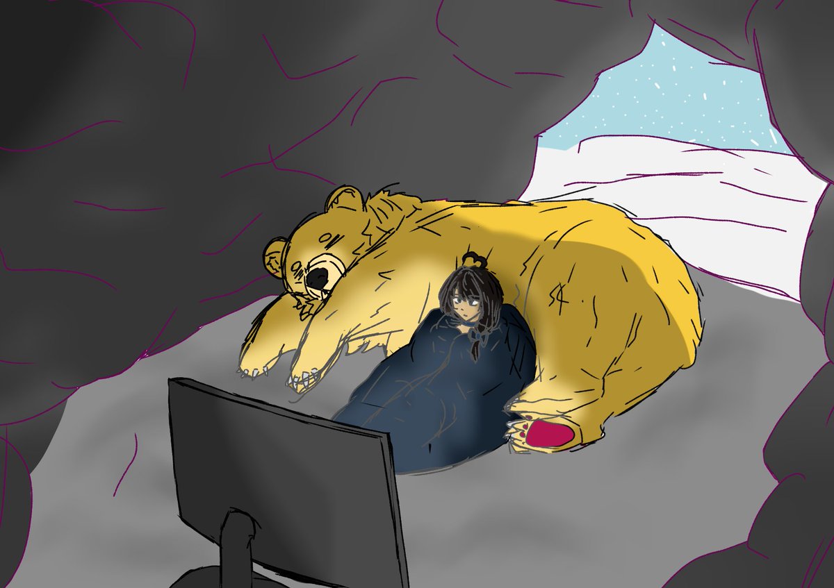 Happy New years to everyone, hope you get to celebrate with your family and friends :3 
Thank you <a href="/Bearnoby/">Bearnoby</a> for spending it with me
art : <a href="/ScoutKirbo/">Dawn of Inti.</a>