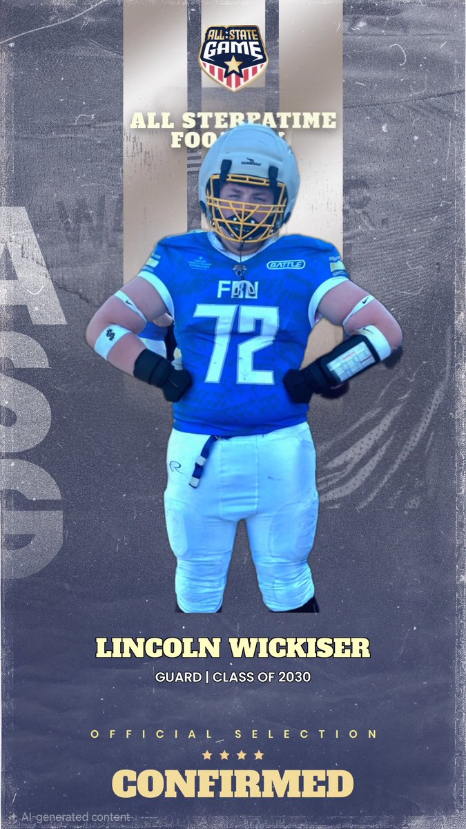 LincolnWic32812's tweet image. Exited to play in the all state game!