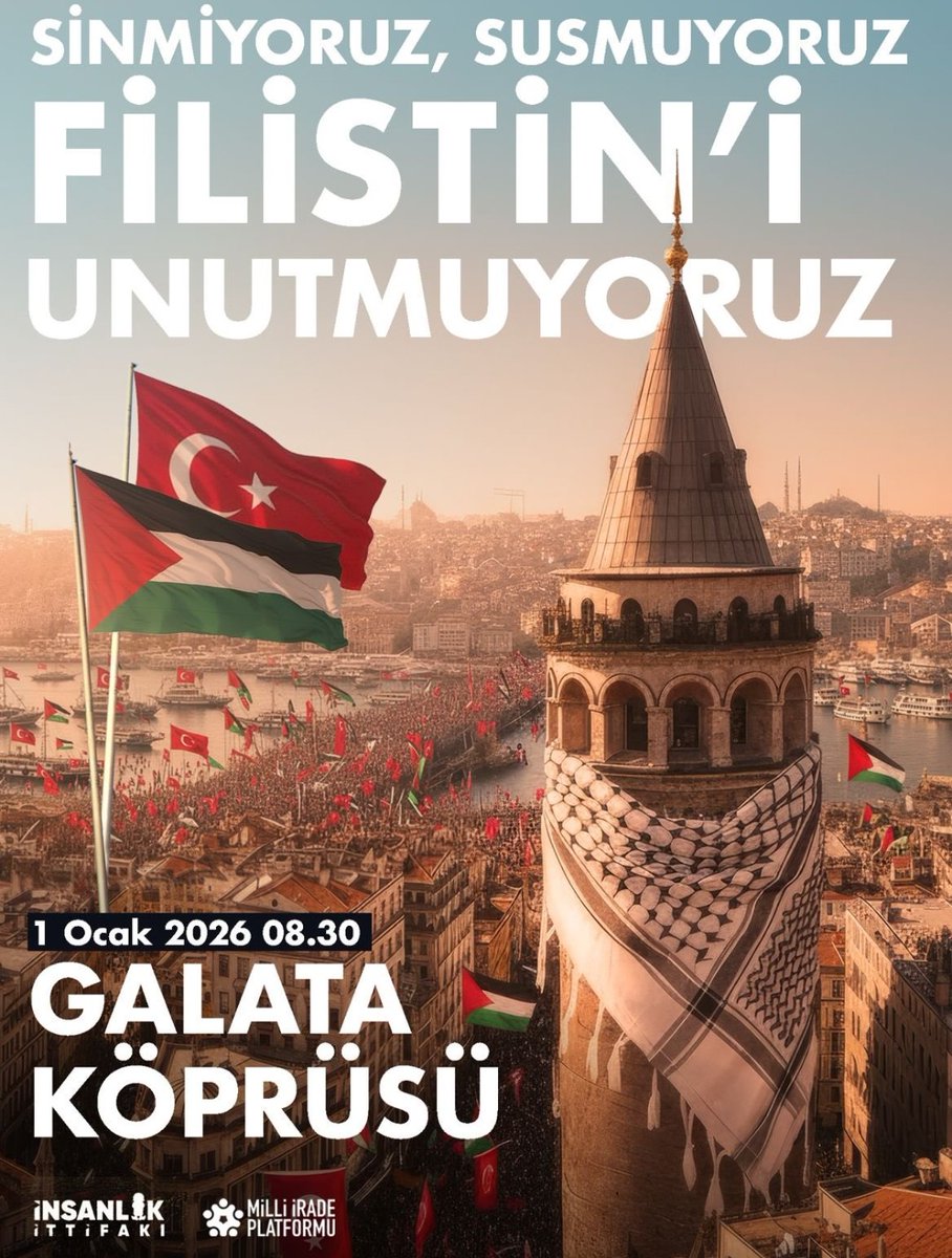 📌 Sinmiyoruz, susmuyoruz, Filistin'i unutmuyoruz🤲🤲