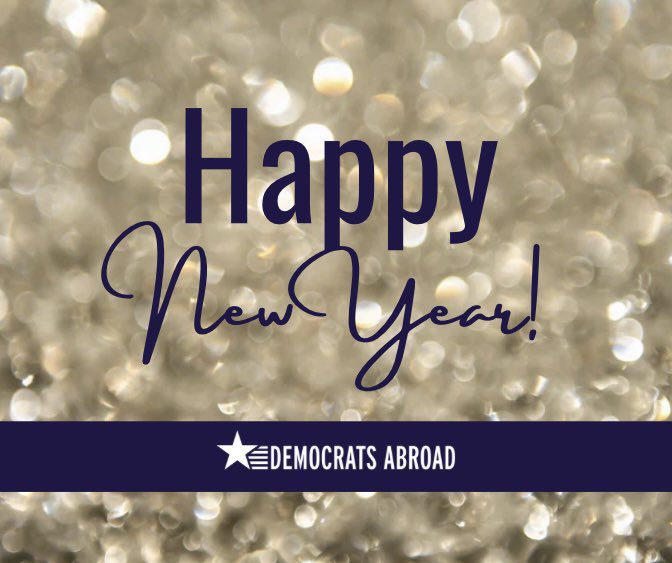 DemsAbroadCan's tweet image. Happy New Year from Democrats Abroad! 🎉✨ Here’s to a renewed commitment to taking action to make the #midterms2026 a #bluewave! 

Together, we’ll make this year one of hope and positive change. 💙🌍 
Democratsabroad.org
#HappyNewYear2026 #DemsAbroad