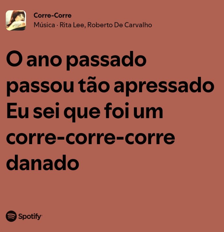 um hit: postar essa no final de todos os anos