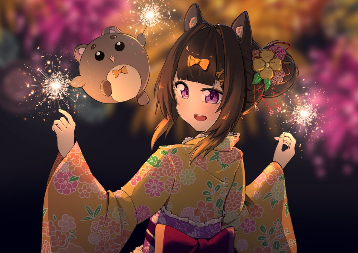 nemusanji's tweet image. HAPPY NEW YEAR!!! 🎇🎉

Thank you for all the wonderful memories we shared in 2025. We achieved some of our goals and met so many amazing VTubers along the way. 2025 was truly surreal and a great year for many of us, and I hope 2026 brings even more happiness, blessings, and…