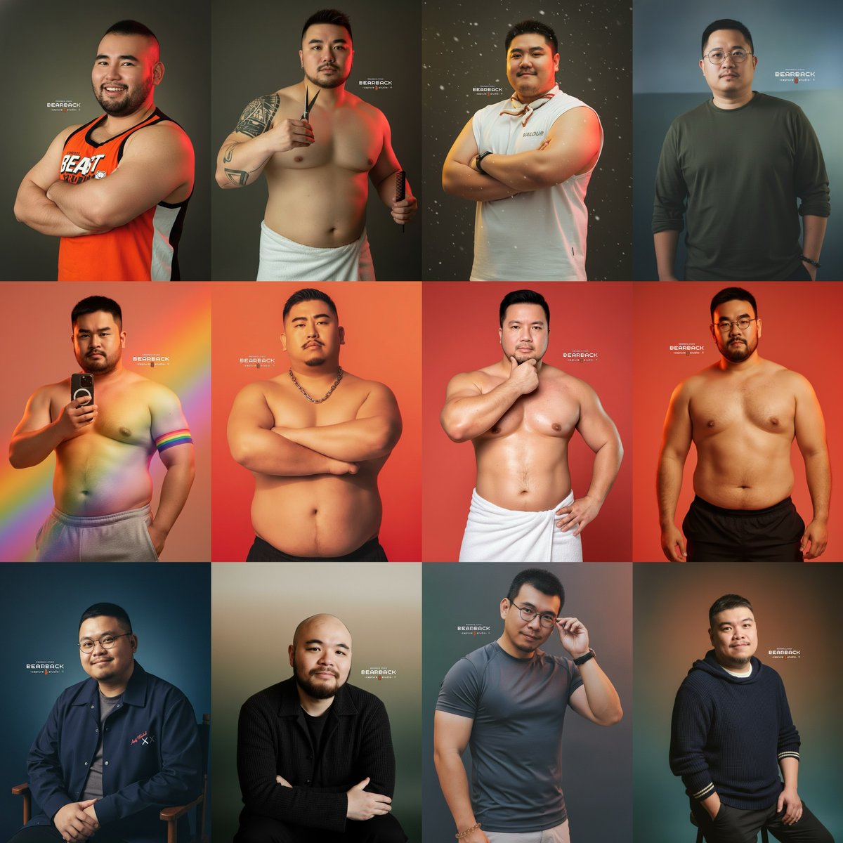 Bearback Studio 多肉男甡工作室 tweet media