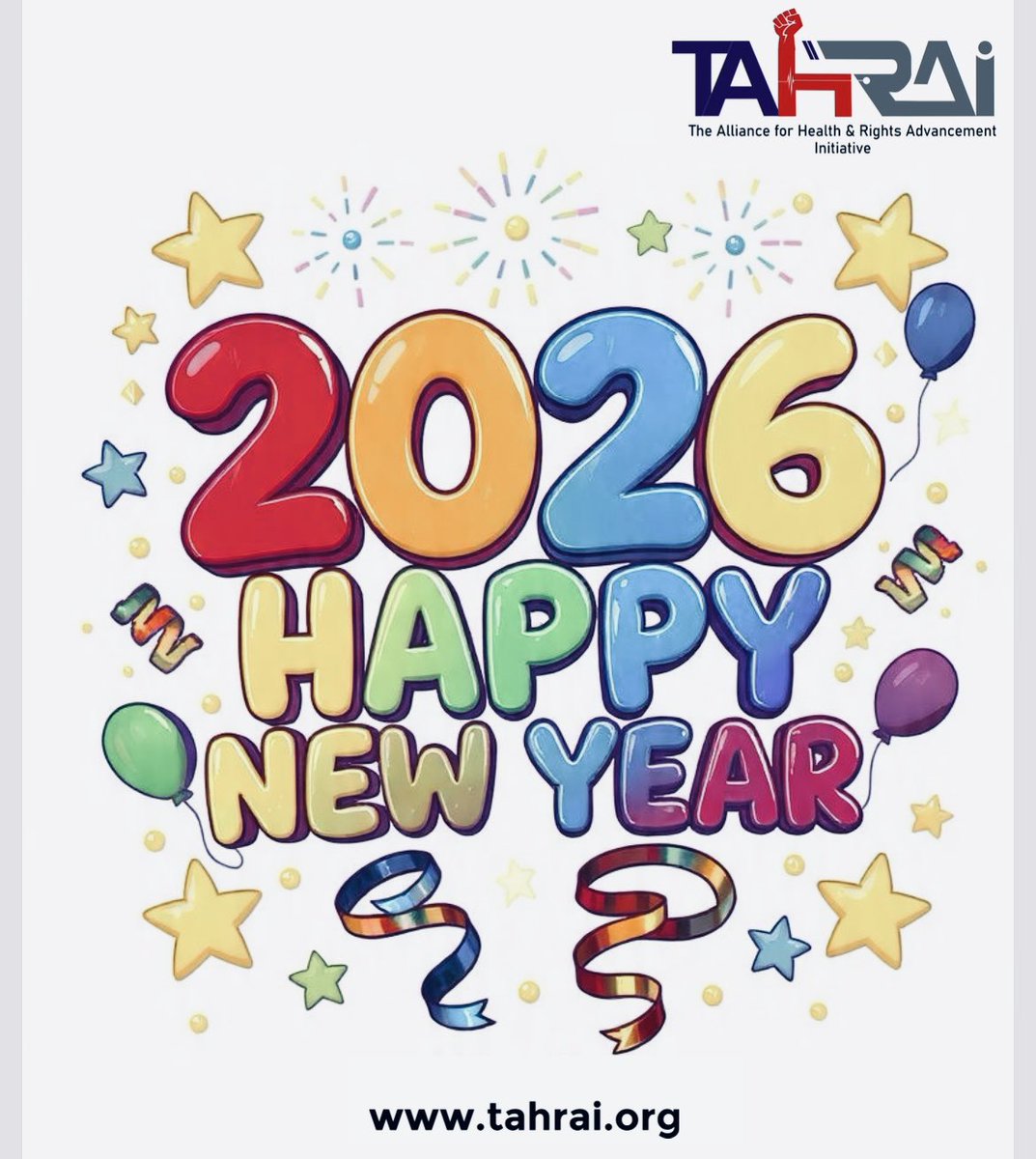 Tahrai_Nigeria's tweet image. ✨ Hello, 2026! ✨

Stepping into the new year with hope, resilience, and a renewed commitment to dignity, inclusion, and justice for all.

Here’s to collective impact and meaningful change in 2026. 🤍

#HappyNewYear2026 #TahraInitiative #HopeInAction