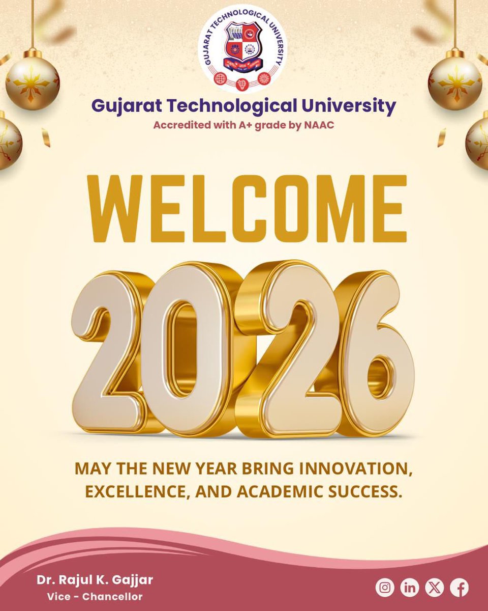 Gujarat Technological University tweet media