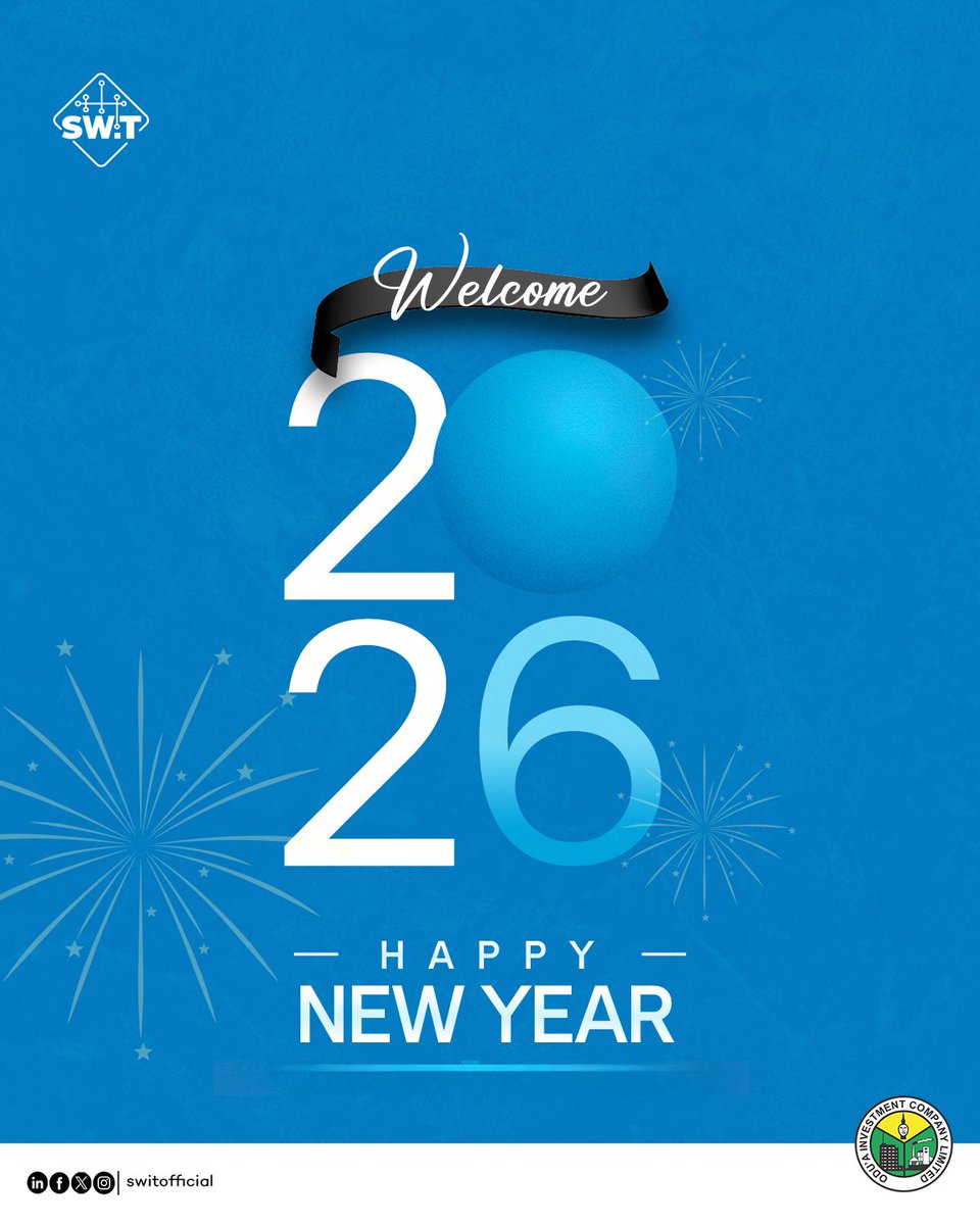 Welcome to 2026!
.
.
.
#HappyNewYear #SWIT
