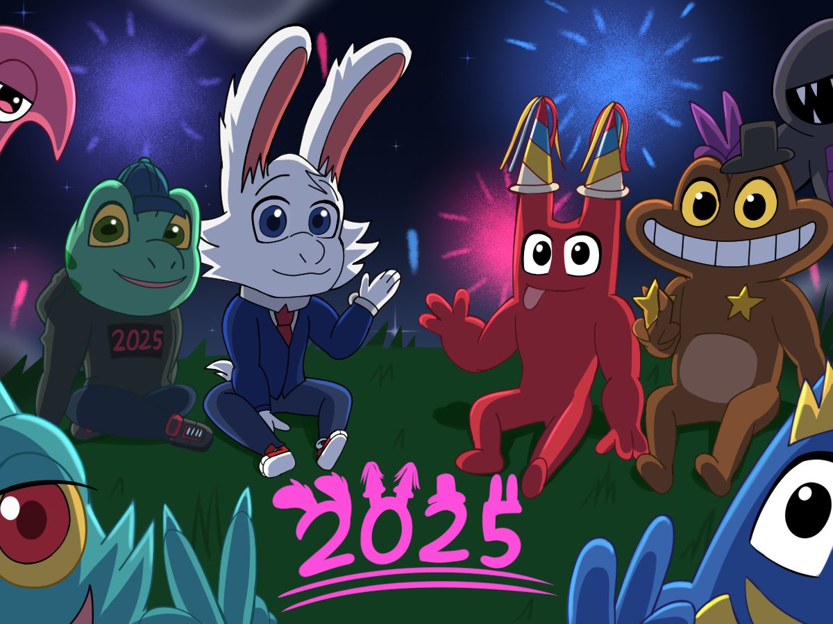 RT @WesternFrog2: Farewell 2025! ^ω^