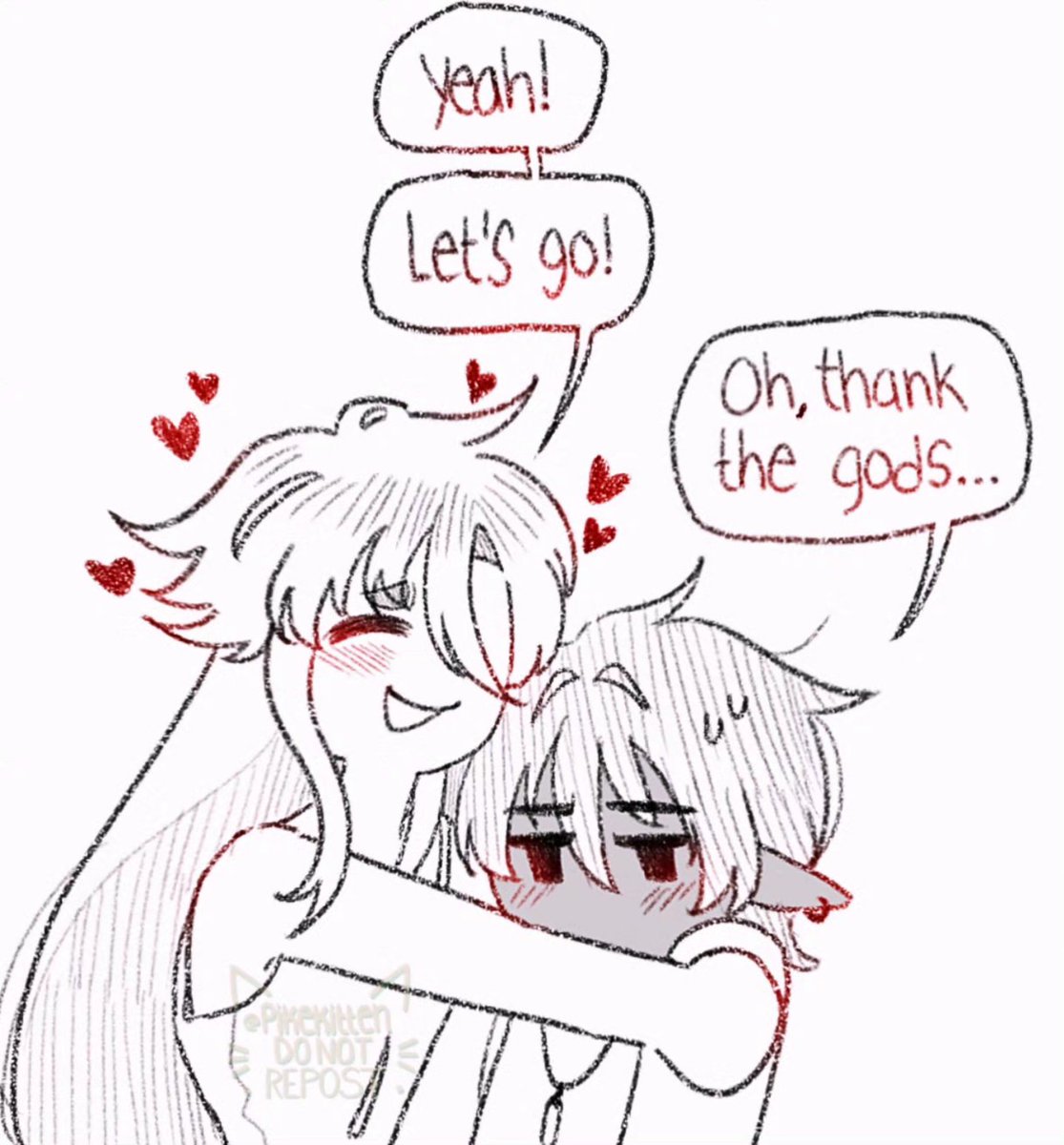 Pike_Kitten's tweet photo. Can we go home now? [FT. My OCS Spirit and Alias]

☆
☆
☆

#sketch #sketches #oc #ocs #art #anime #commsopen #vgenopen https://t.co/WXWy3ftoif