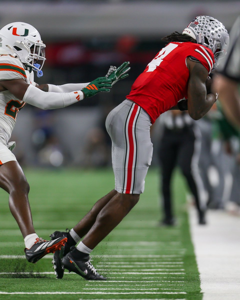 wisejohnp's tweet image. Final pics (batch 1) of the night from Dallas. Miami beats Ohio State in the Cotton Bowl, 24-14. ⁦@wsyx6⁩