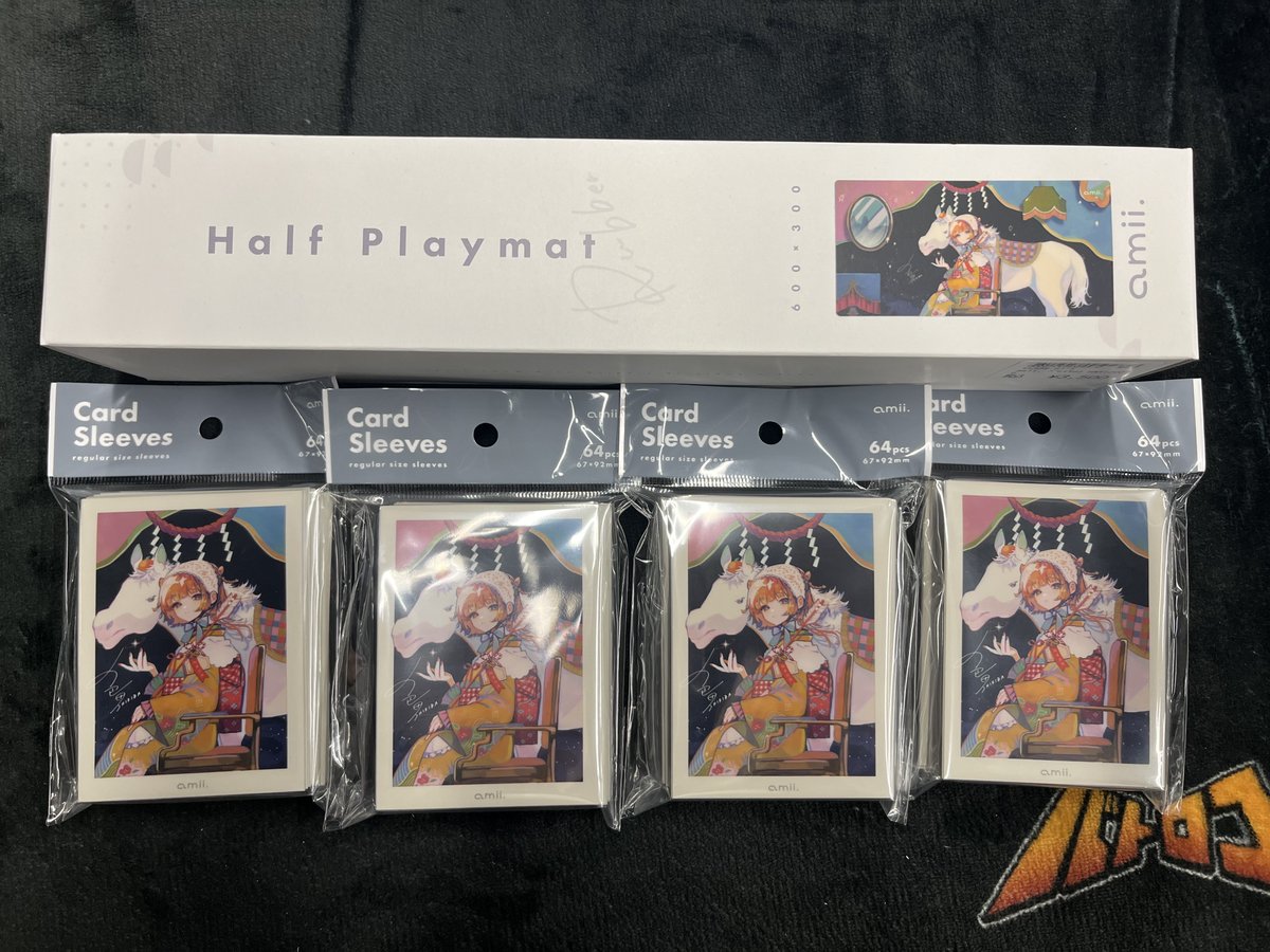 amii スリーブ、プレイマット　まとめ売り amii スリーブ プレイマット セット amii スリーブ プレイマット