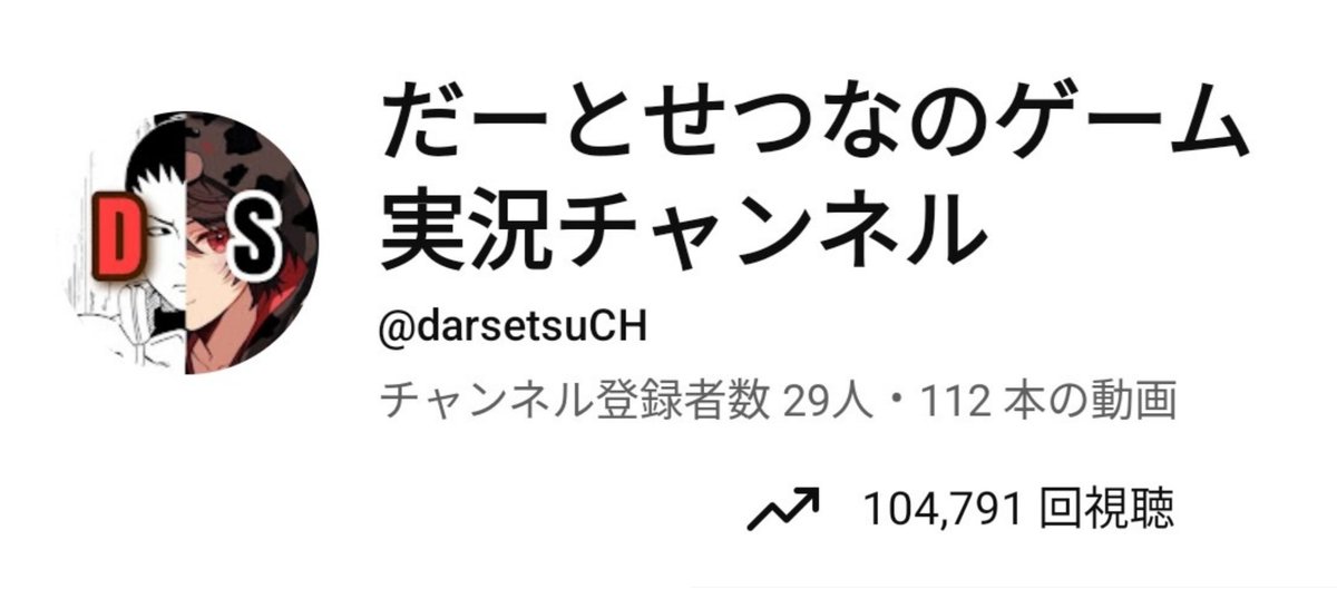 darsetsu21's tweet photo. 新年あけましておめでとうございます！！
2025年は3月から少しずつ活動を初めて、動画が112本になり、ありがたいことに10万回の視聴を超えました！！
しかし、中々チャンネル登録者が増えない状況です😅
引き続き頑張って活動していくので何卒よろしくお願いします！！
チャンネル登録お願いします！！ https://t.co/pH5ou6IbGj