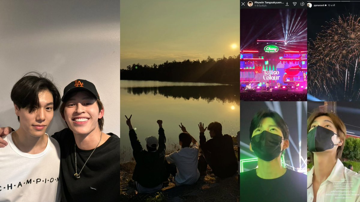 twixtpp's tweet image. เริ่มต้นปีใหม่…กับคนเดิม 💕

2024                         2025                         2026