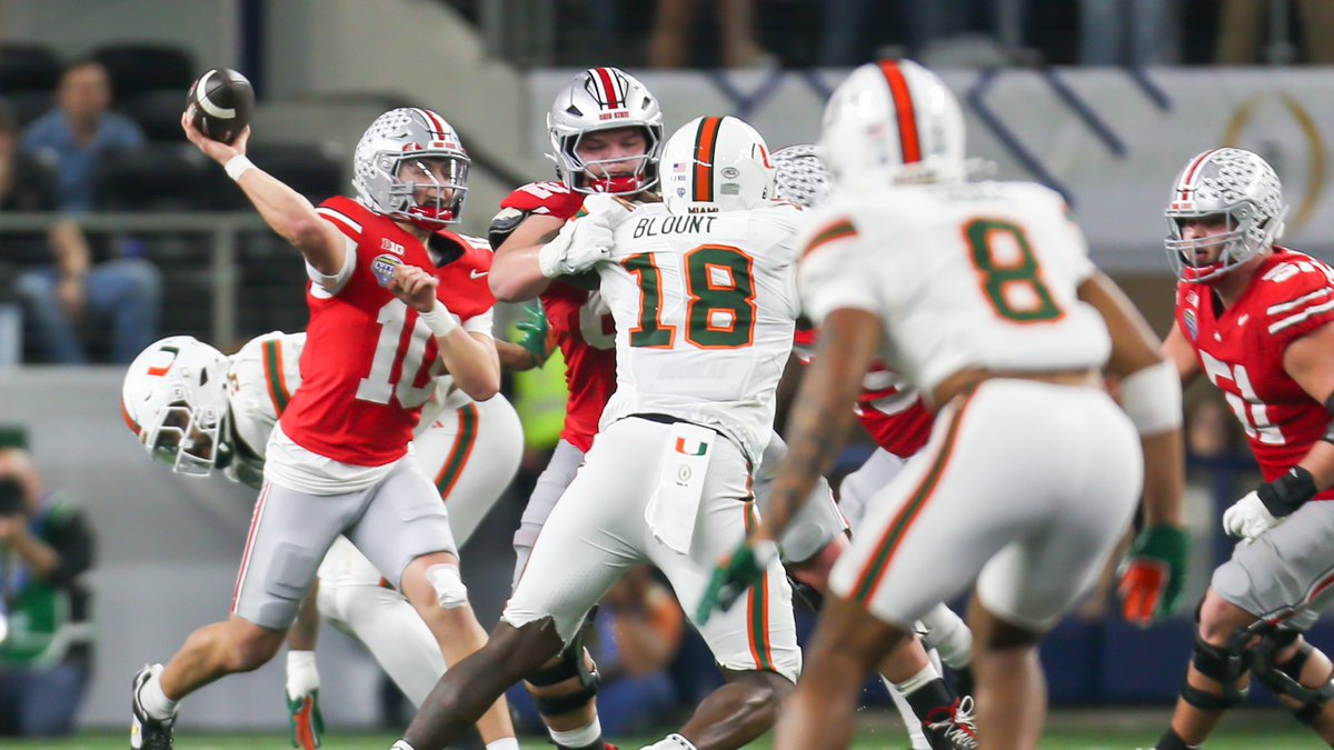 wisejohnp's tweet image. Final pics (batch 2) of the night from Dallas. Miami beats Ohio State in the Cotton Bowl, 24-14. ⁦@wsyx6⁩