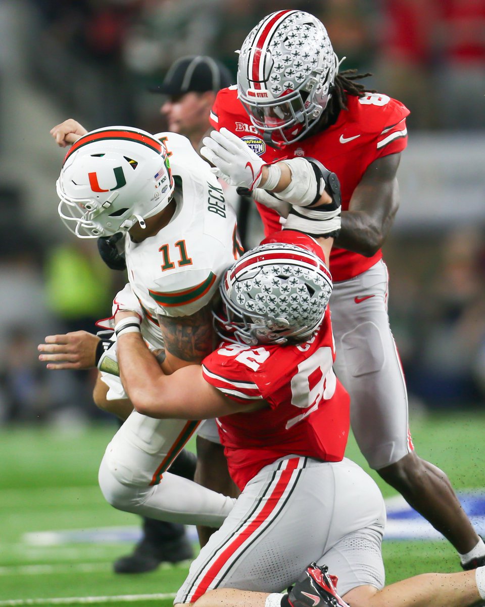 wisejohnp's tweet image. Final pics (batch 2) of the night from Dallas. Miami beats Ohio State in the Cotton Bowl, 24-14. ⁦@wsyx6⁩