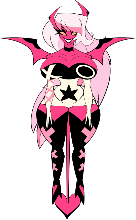 Sooooo... I got my hands on Moho Pro 14 and I just made this Verosika "Model" and first thing in the year Imma figure out how da hell Imma rig dis ho ho ho