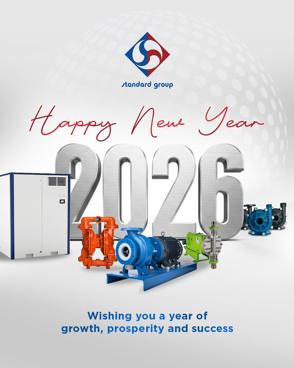 Standard Group marks 40 years in their journey and continues to move forward with purpose, delivering dependable fluid and air transfer solutions that support critical industrial operations every day.

Wishing our partners a year of progress, stability, and sustained growth.