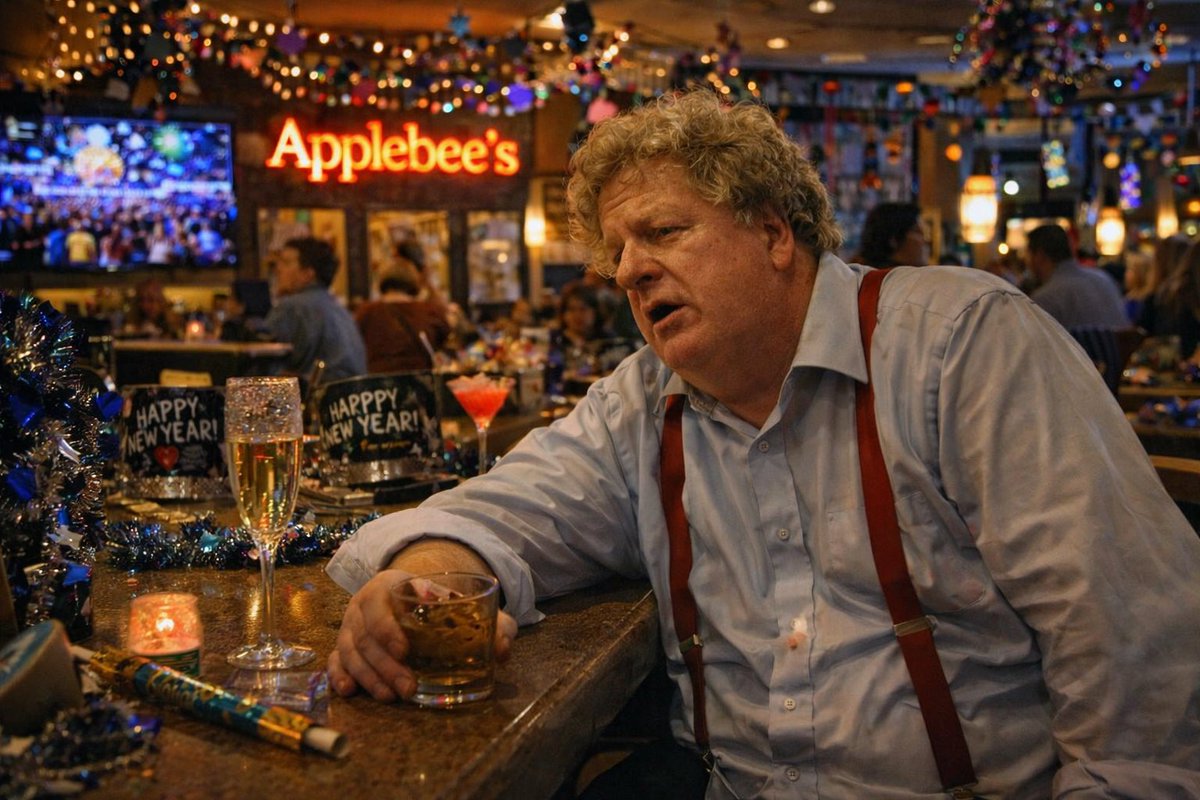 TheJohnStrode's tweet image. Great... another New Year of ungrateful failures showing up expecting me to roll out the red carpet. Pfft 
#NewYear2026 #NewYear